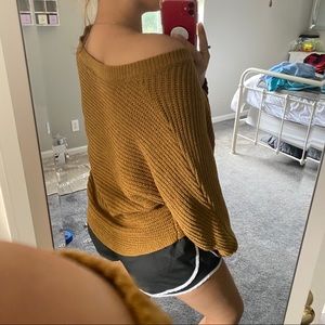 Mustard sweater
